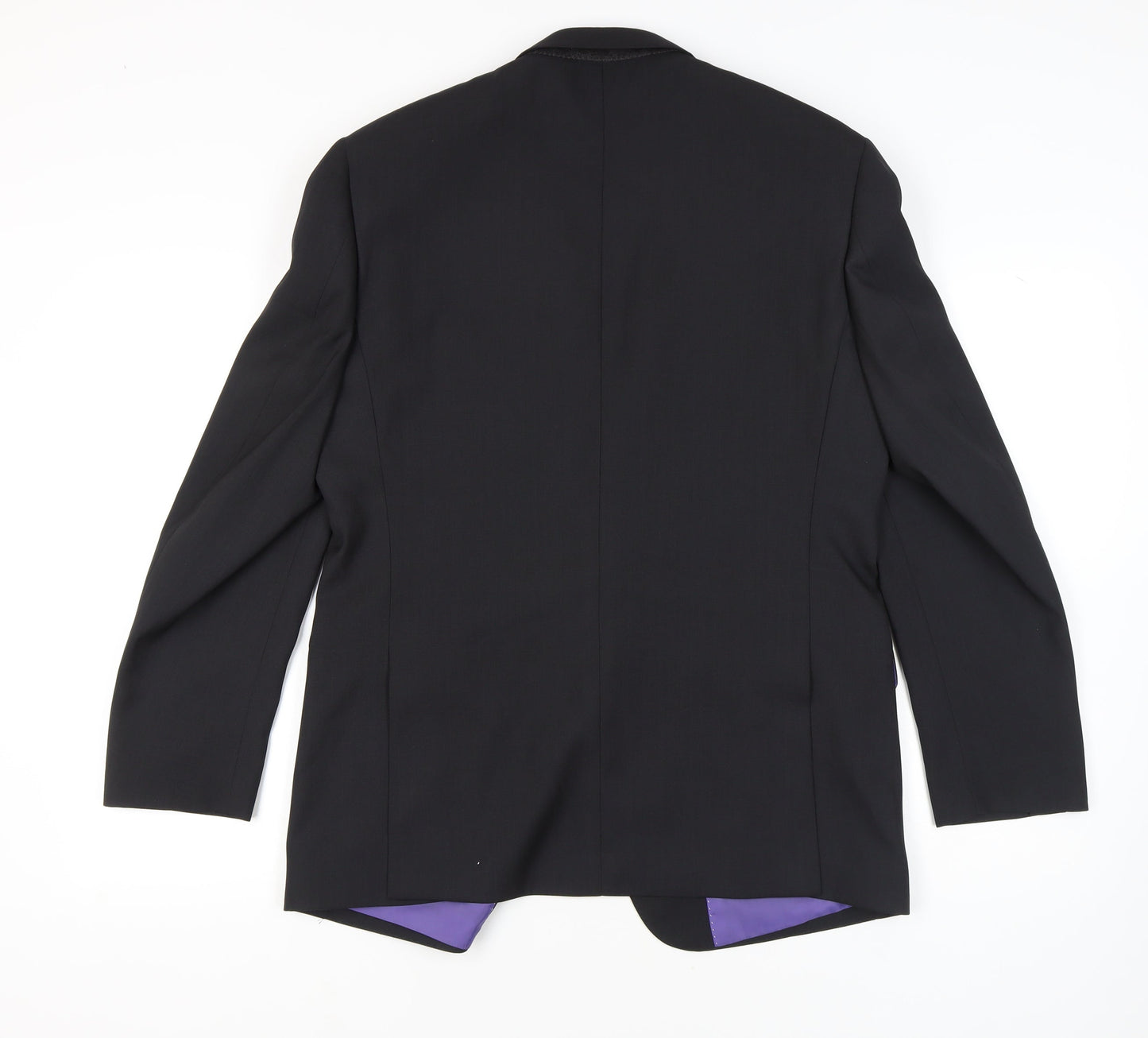 Mens UK Size 40 Milan Collection Regular Black Suit Jacket