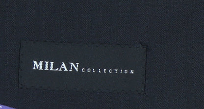 Mens UK Size 40 Milan Collection Regular Black Suit Jacket