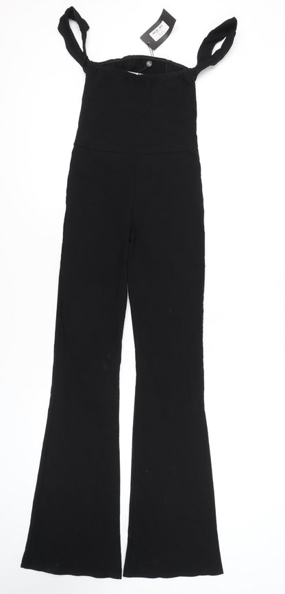 EGO Black Flared Jumpsuit, Size 6, Women’s Stylish Wear