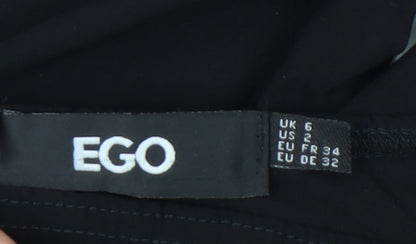 EGO Black Flared Jumpsuit, Size 6, Women’s Stylish Wear