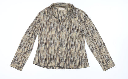 Bonmarché Women's Multicoloured Button-Up Shirt