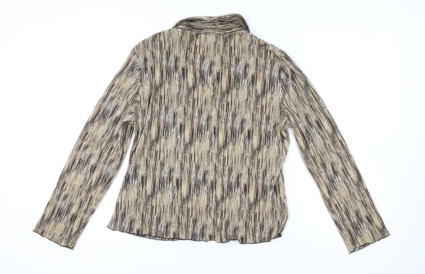 Bonmarché Women's Multicoloured Button-Up Shirt