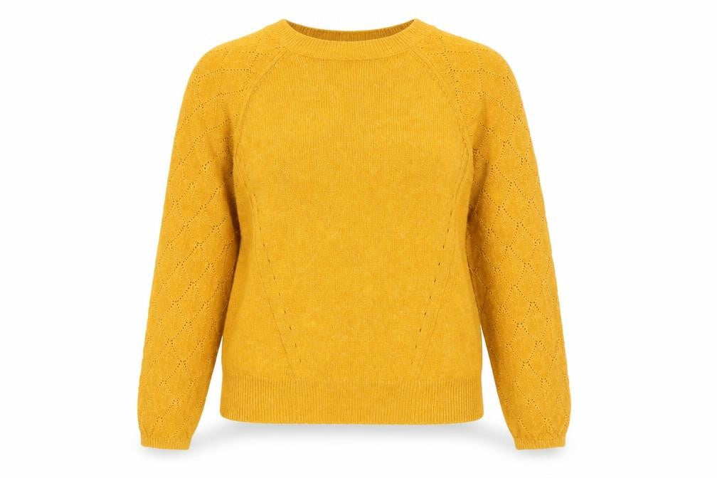 Womens UK Size XS Oasis Yellow Pullover Jumper