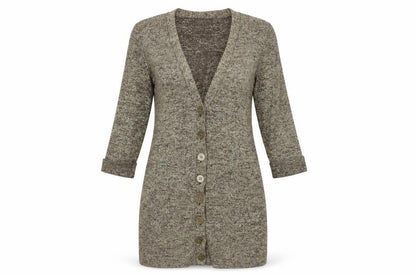 Womens UK Size 8 Principles Brown Cardigan Jumper