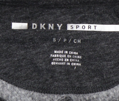 DKNY Grey Women's Pullover Hoodie, Size S