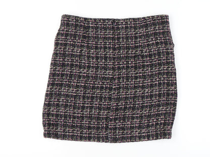 Monsoon Women's Multicoloured Check Pencil Skirt Size 12