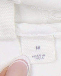 GAP Women's White Sleeveless Dress Size M