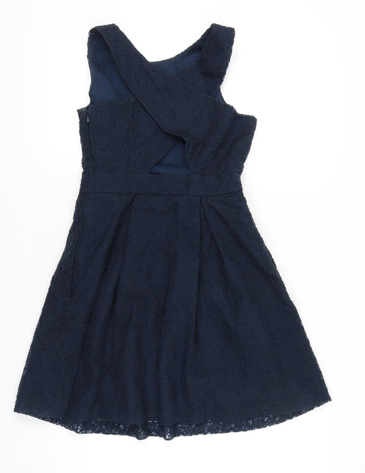 Jack Wills Women's Blue A-Line Dress, UK 10