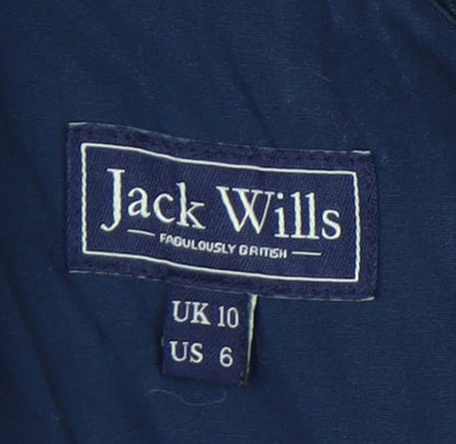 Jack Wills Women's Blue A-Line Dress, UK 10