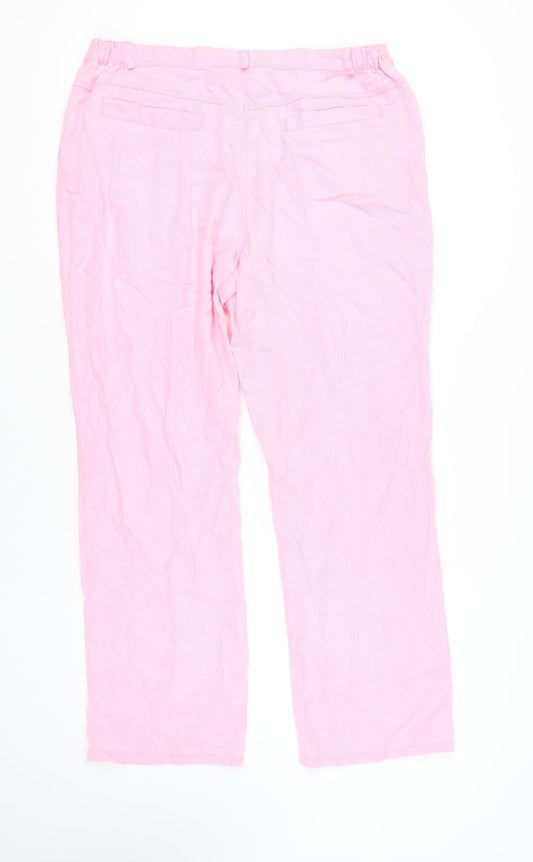 Ann Harvey Women’s Pink Trousers Size 16