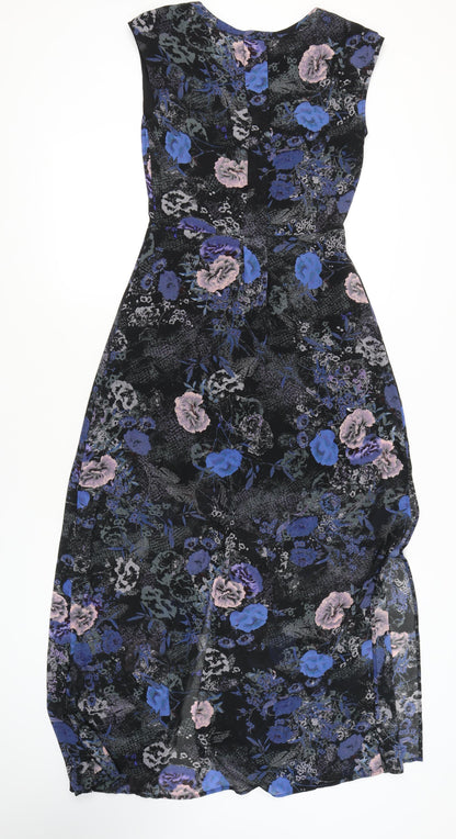 Warehouse Women’s Multicoloured Floral Dress Size 8