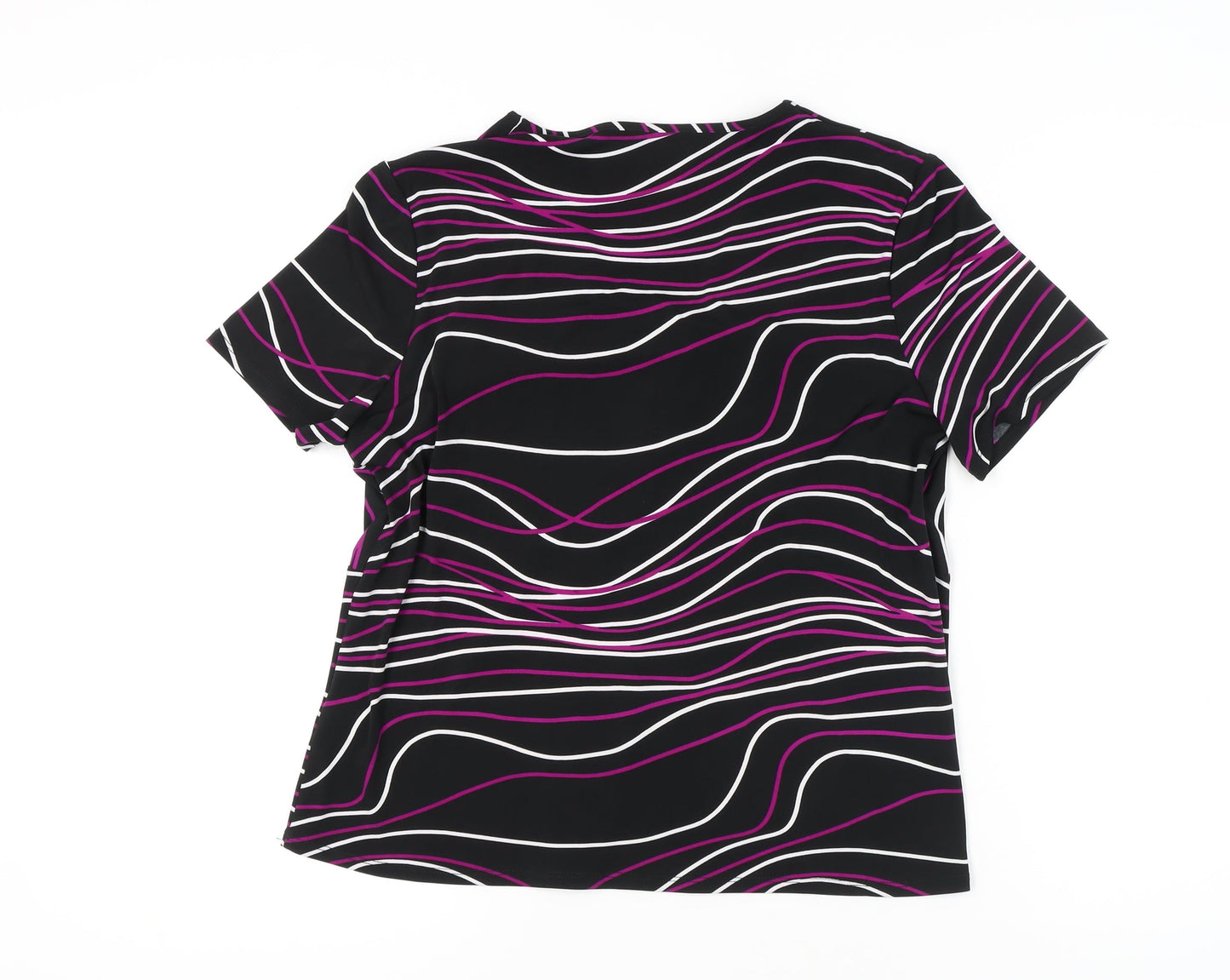 Womens UK Size XL Viyella Multicoloured Basic Blouse
