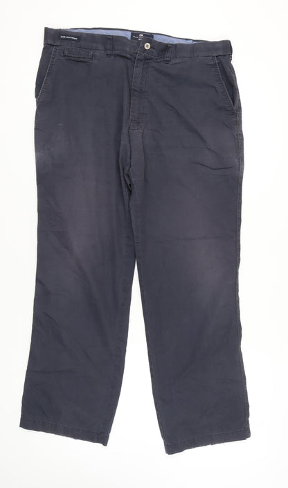 Marks and Spencer Blue Chino Trousers 38