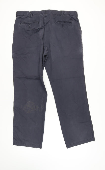 Marks and Spencer Blue Chino Trousers 38