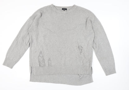 New Look Men's Grey Pullover Jumper XL Knit