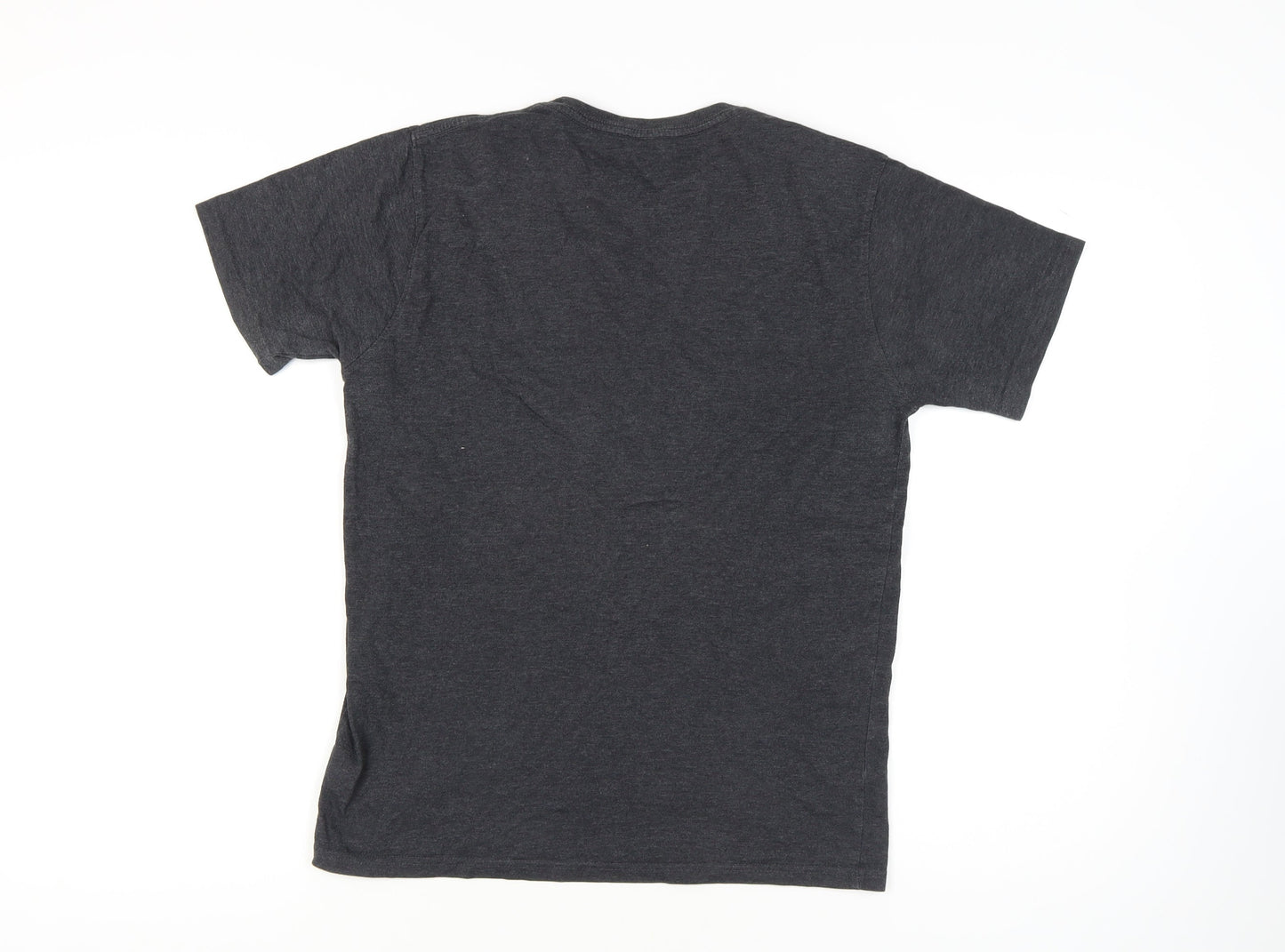 Saltrock Men's Black Graphic Print T-Shirt, Size S