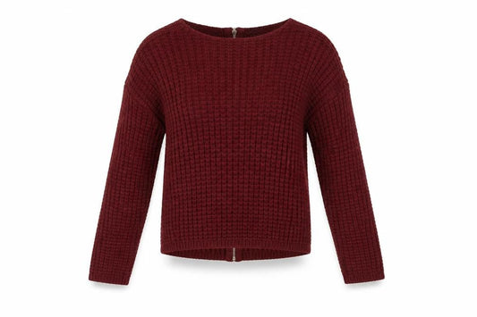 Womens UK Size 12 New Look Red Pullover Jumper