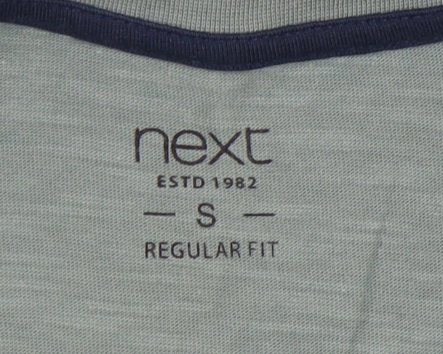 Next Men's Green Music Graphic Print T-Shirt S