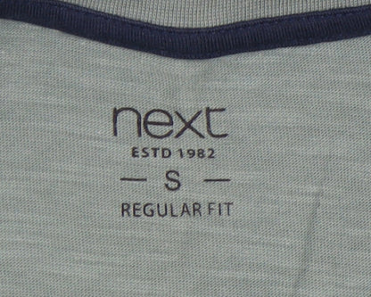 Next Men's Green Music Graphic Print T-Shirt S