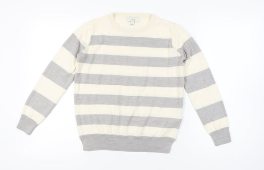 Womens UK Size 12 Marks and Spencer Ivory Pullover Jumper