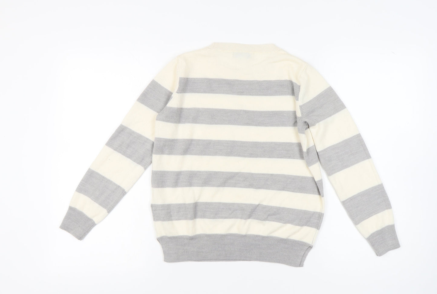 Womens UK Size 12 Marks and Spencer Ivory Pullover Jumper