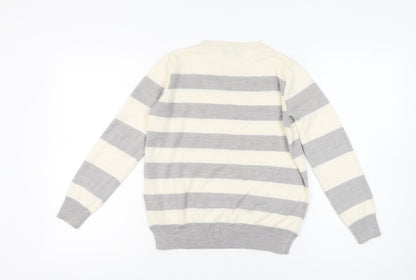 Womens UK Size 12 Marks and Spencer Ivory Pullover Jumper