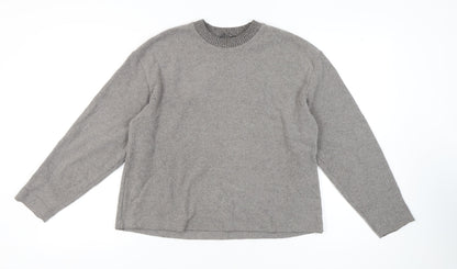 Womens UK Size 12 Zara Grey Pullover Jumper