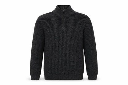 Mens UK Size S NEXT Black Henley Jumper