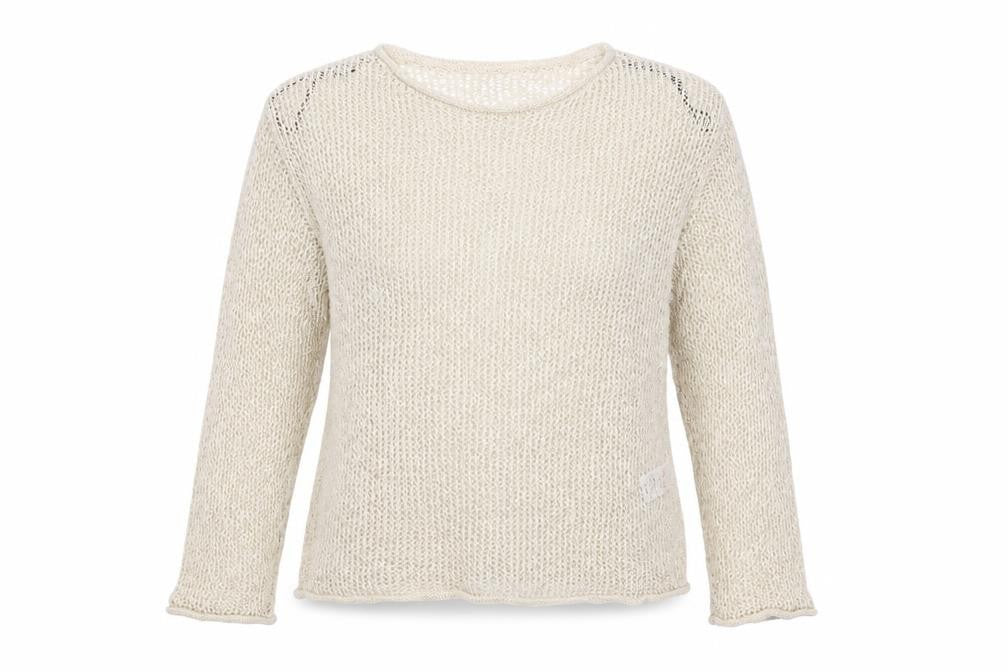 Womens UK Size M Marks and Spencer Ivory Pullover Jumper
