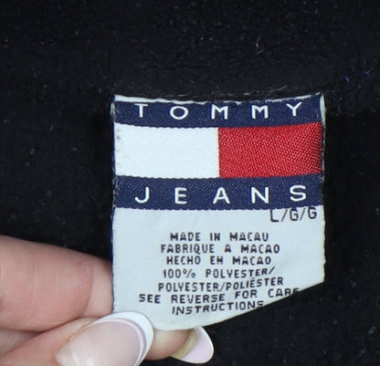 Tommy Jeans Men's Black Pullover Sweatshirt L