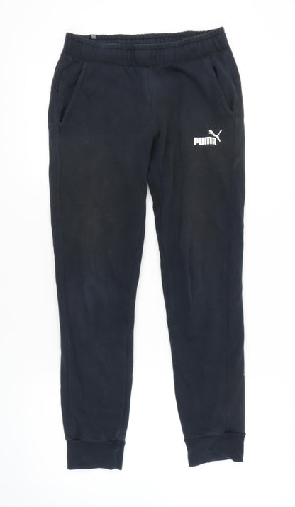 Puma Men's Black Jogger Trousers M