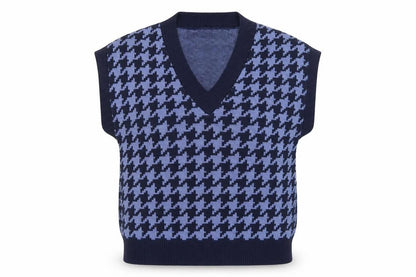 Womens UK Size 10 ASOS DESIGN Blue Vest Jumper