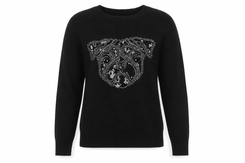 Womens UK Size S H&M Black Pullover Jumper