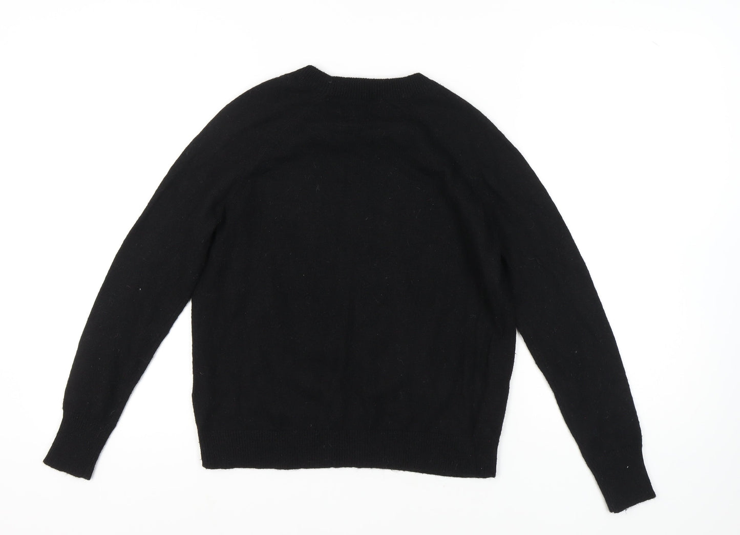Womens UK Size S H&M Black Pullover Jumper