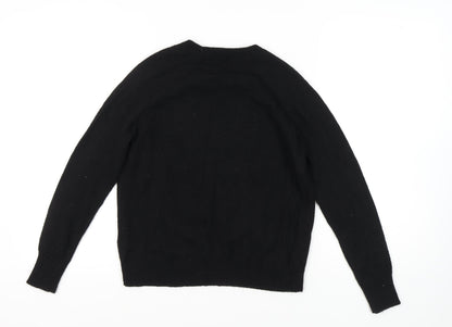 Womens UK Size S H&M Black Pullover Jumper