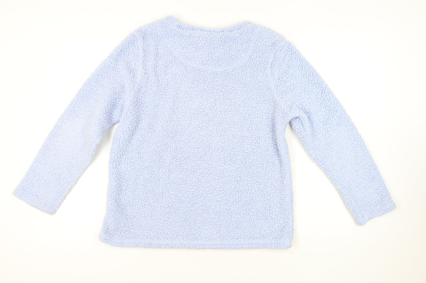 Sesame Street Women's Blue Fleece Jumper - Size 12-14