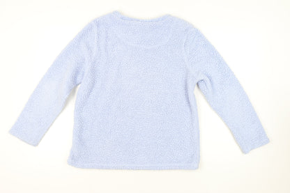 Sesame Street Women's Blue Fleece Jumper - Size 12-14