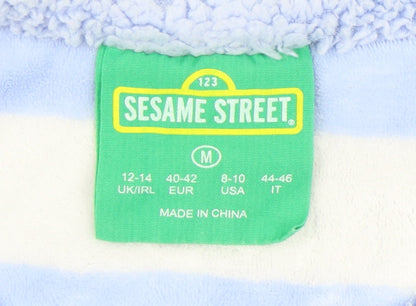 Sesame Street Women's Blue Fleece Jumper - Size 12-14