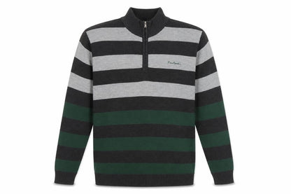 Mens UK Size L Pierre Cardin Grey Pullover Jumper