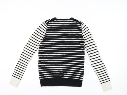 Womens UK Size 8 Marks and Spencer Black Pullover Jumper