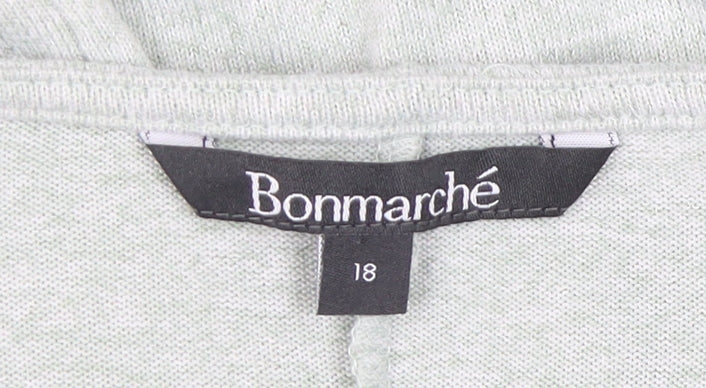 Womens UK Size 18 Bonmarché Green Pullover Jumper