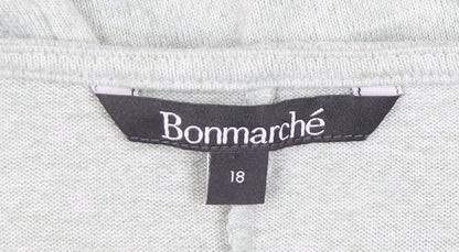 Womens UK Size 18 Bonmarché Green Pullover Jumper