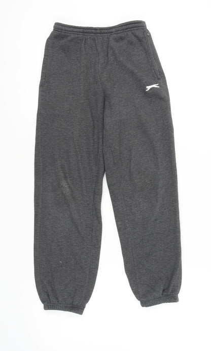 Slazenger Boys Grey Jogger Trousers 11-12 Years