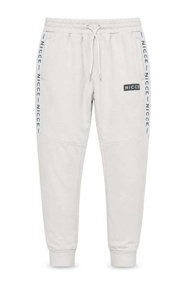 Mens UK Size M NICCE Regular Fit Jogger Ivory Trousers