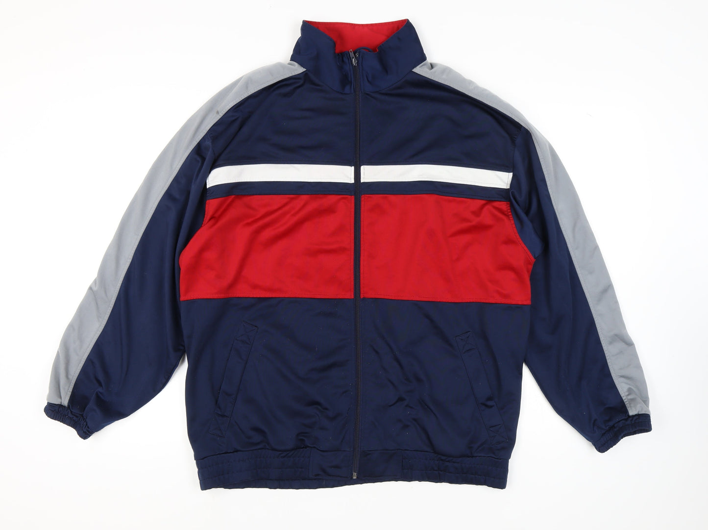 Rodeo Men's Large Colourblock Zip Sweatshirt