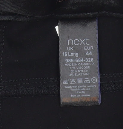 Next Women's Black Leggings Size 16