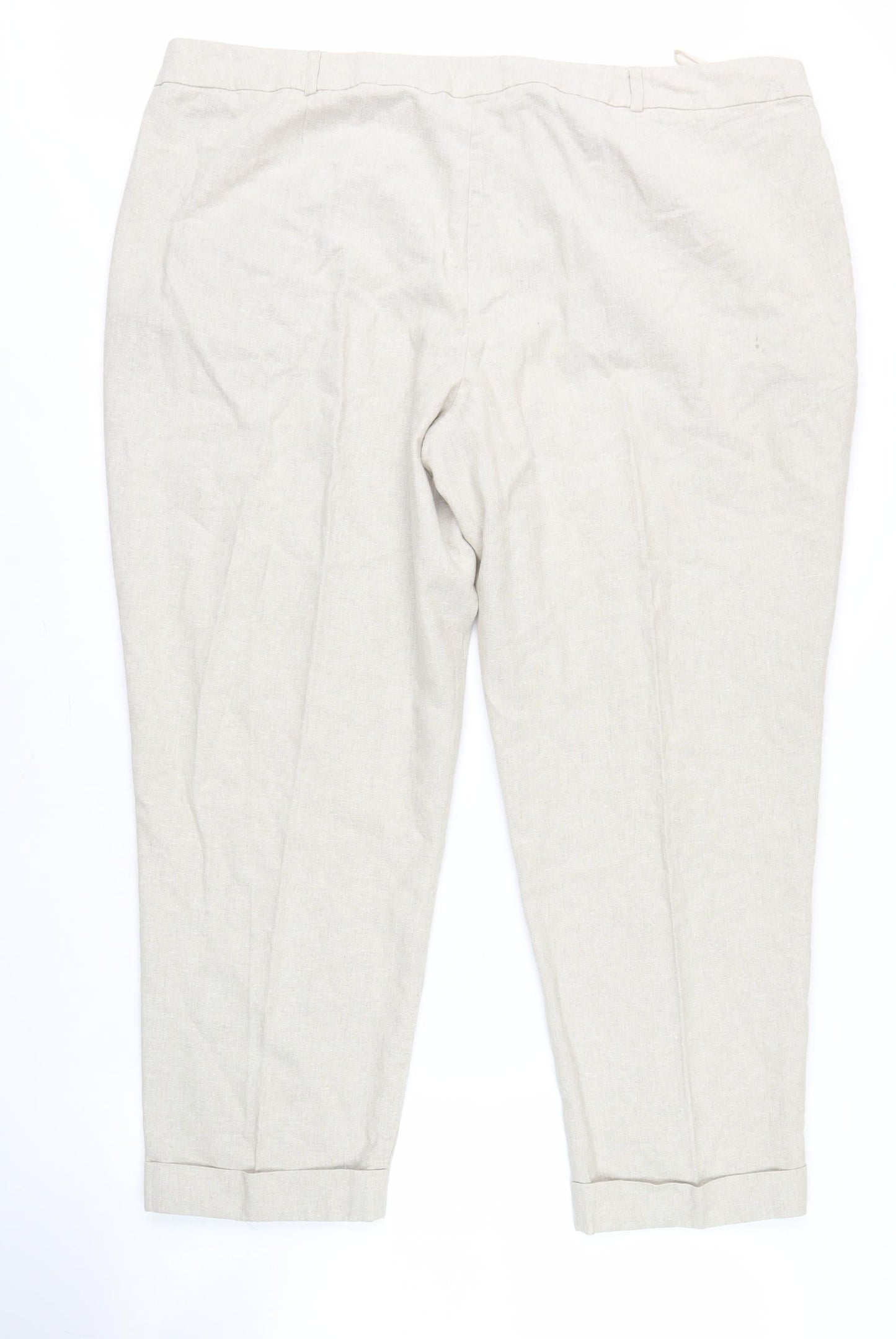 Womens UK Size 18 BHS   Beige Trousers