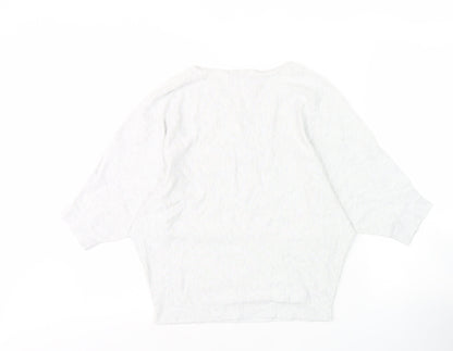 Womens UK Size S Phase Eight Grey Pullover Jumper