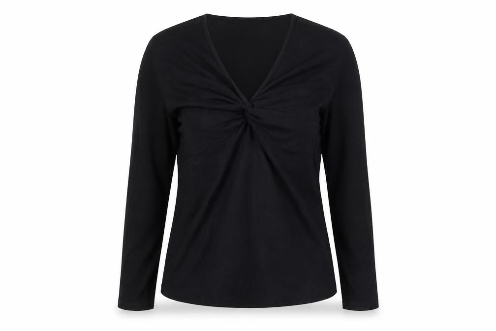 Womens UK Size 16 Wallis Black Basic Blouse