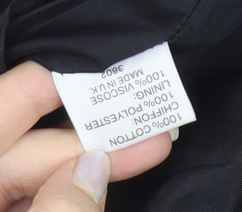 Next Women's Black Sheath Party Dress Size 10